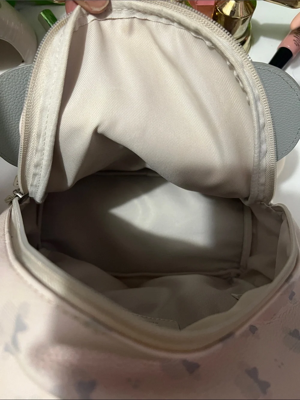 Minnie's Kids Mini Backpack with Grey Ears